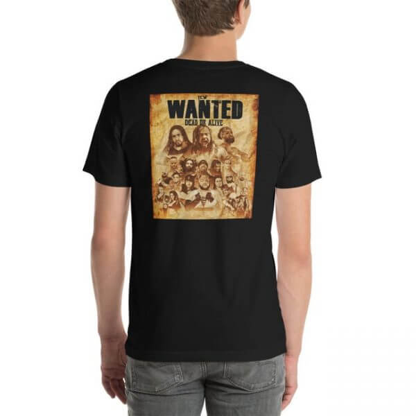 TCW WANTED DEAD OR ALIVE TSHIRT (DOUBLE SIDED) – Titan Championship ...